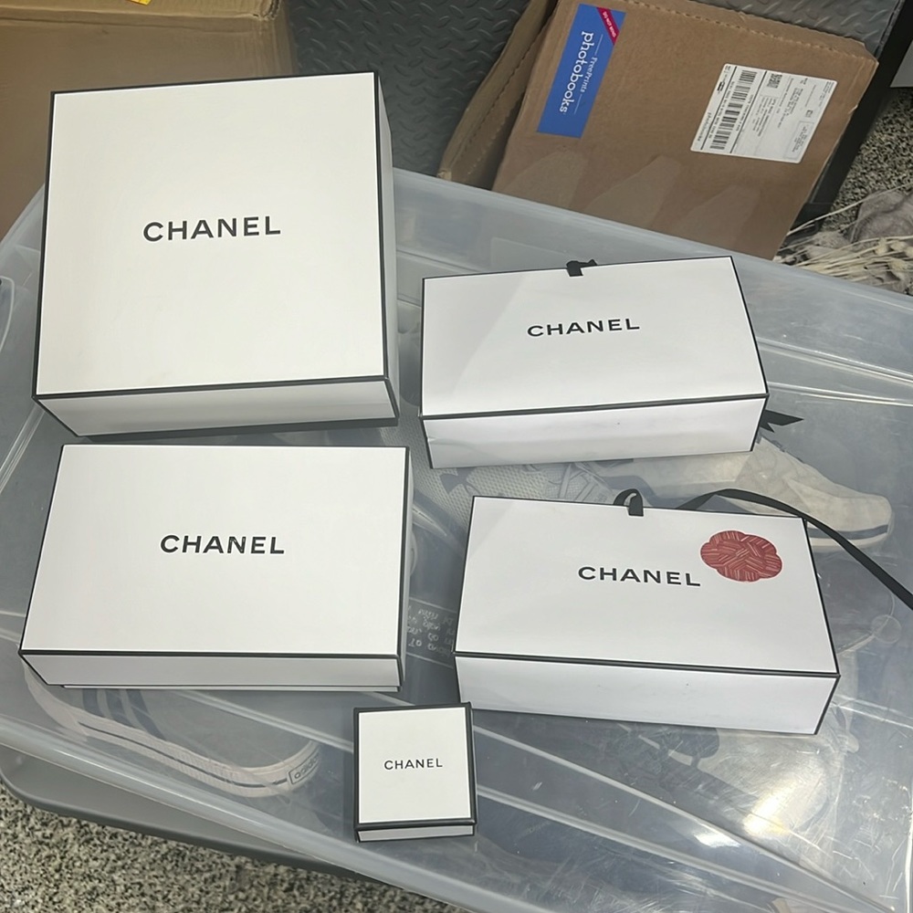 Chanel original boxes